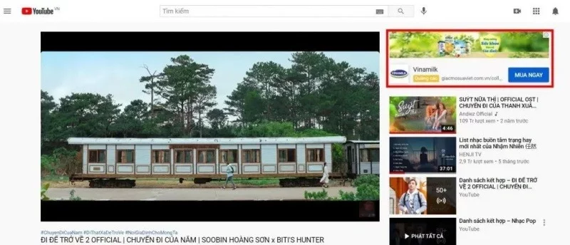 Định dạng quảng cáo Display Ads.