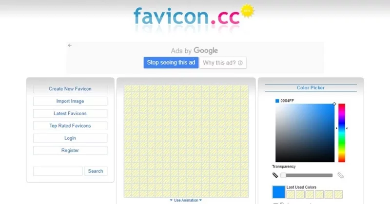 Favicon.cc sở hữu nhiều tính năng hỗ trợ