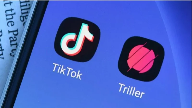 Trang chủ của Triller trông giống với các nền tảng video dạng ngắn khác