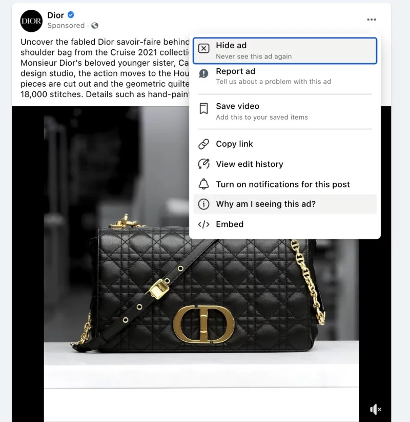 Tại sao tôi thấy quảng cáo này?