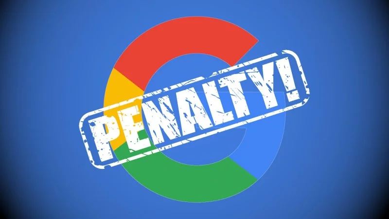 Bạn có 1 Google penalty