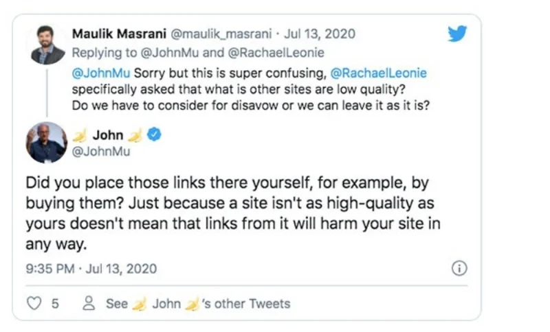 Ảnh: Chụp từ Twitter của Ông John