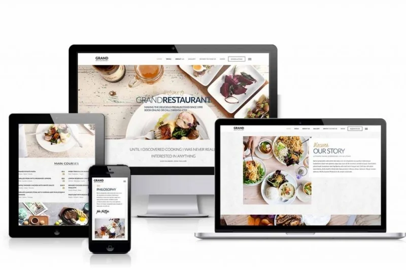 Thiết kế website nhà hàng chuyên nghiệp giúp bạn nâng cao sự tin tưởng với khách hàng